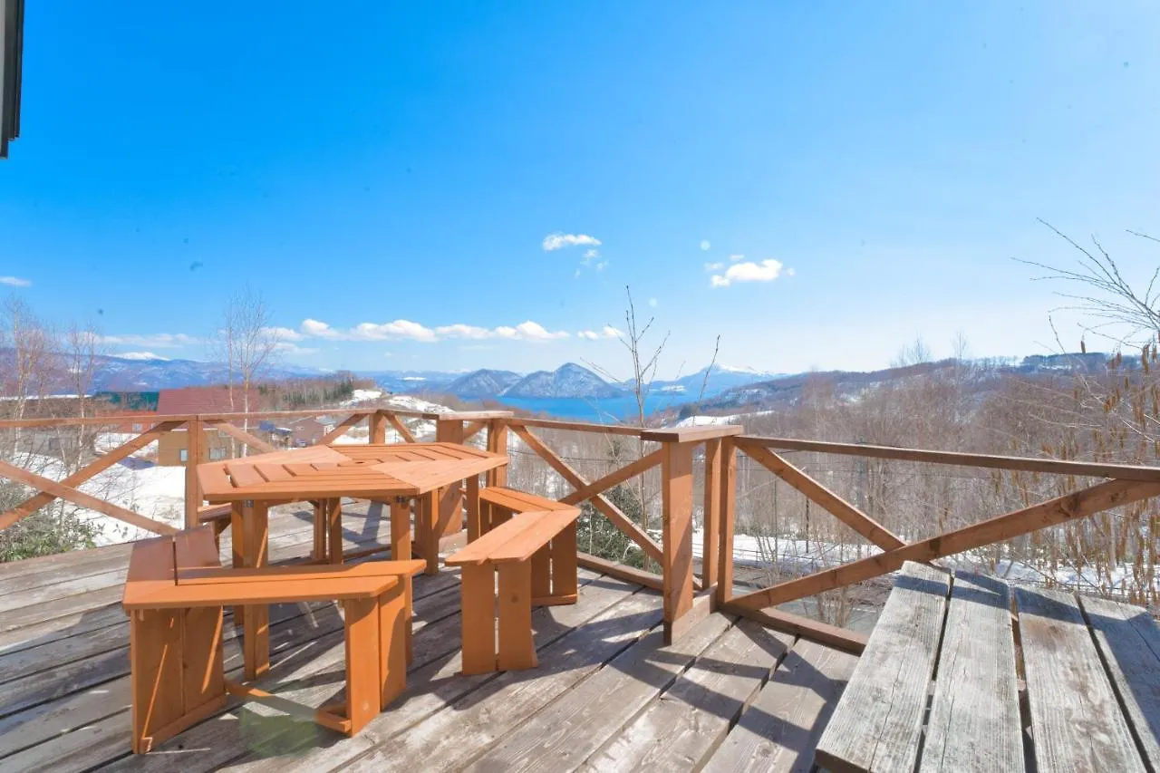 Lake Toya Great View Log Cabin 洞爺湖町 0*,